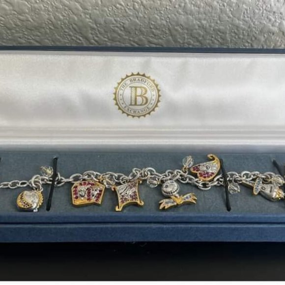 Bradford Exchange Nightmare Before Christmas Bracelet - Picture 1 of 1